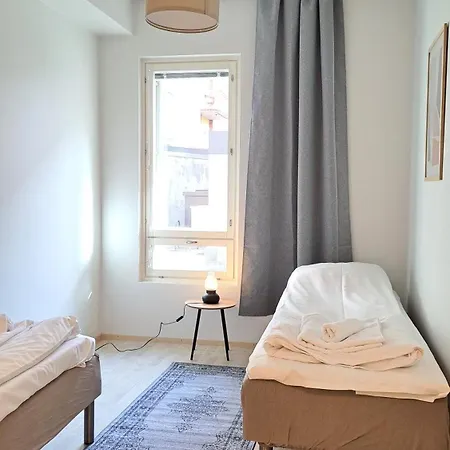 Appartamento Kotimaailma Apartments, Upea Uusi Kolmio Terassilla, Tammela Tampere